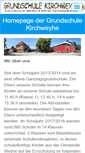 Mobile Screenshot of grundschule-kirchweyhe.de